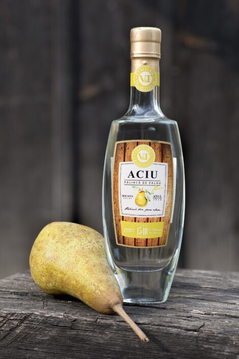 Pălincă de Zalău ACIU – PERE 100 ml 42% ALC/VOL