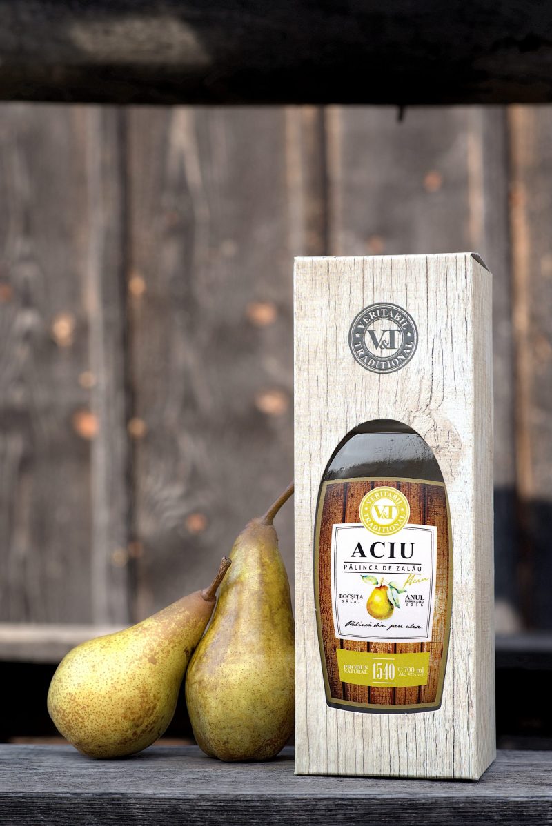 Pălincă de Zalău ACIU - PERE 700 ml 42% ALC/VOL