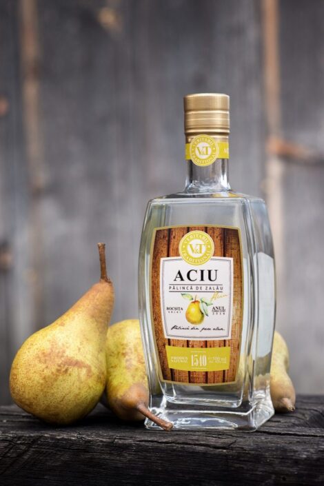 Pălincă de Zalău ACIU - PERE 500 ml 42% ALC/VOL