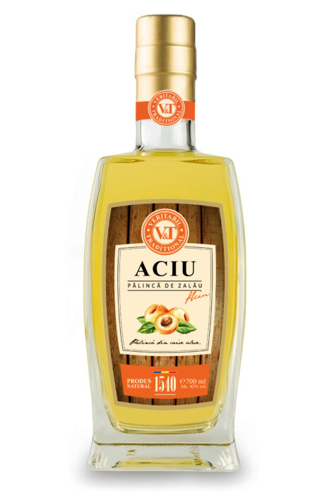 Pălincă de Zalău ACIU – CAISE 700 ml 42% ALC/VOL